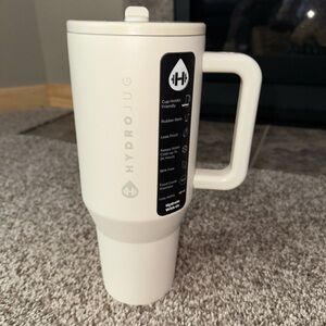 HydroJug White Travel Mug